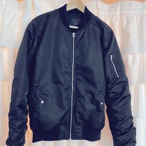 Black Bomber Jacket